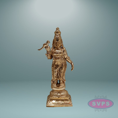 Panchaloham Meenakshi Amman Statue / 7 Inches