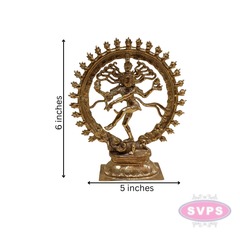 Panchaloham Natarajar Statue / 6 Inches