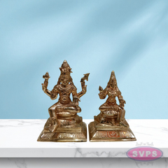 Panchaloham Parvati Parameshwarar Idol Set