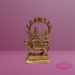 Panchaloham Shiva Parvati With Nandi