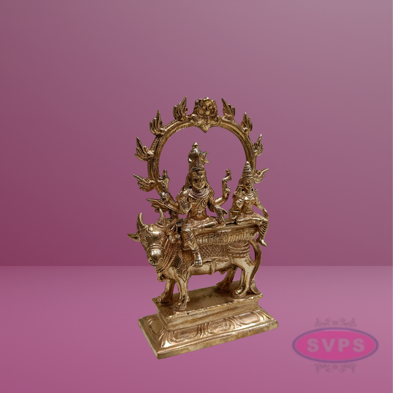 Panchaloham Shiva Parvati With Nandi
