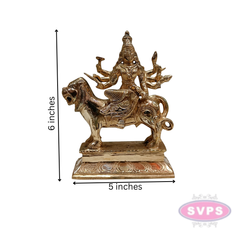 Panchaloham Simma Durgai / 6 Inches