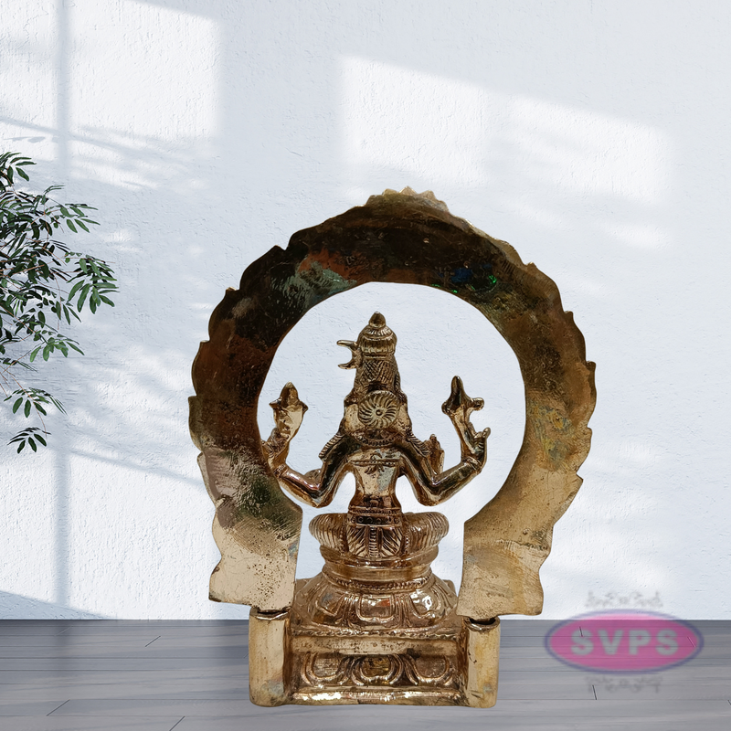 Panchaloham Bhuvaneshwari Amman With Arch / 6 Inches