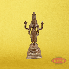 Panchaloham Srinivasa Perumal Sridevi Bhoodevi Set / 12 Inches