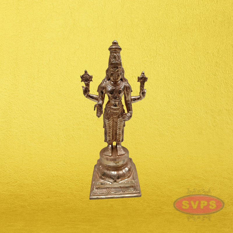 Panchaloham Srinivasa Perumal Sridevi Bhoodevi Set / 12 Inches
