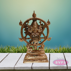 Panchaloham Sudharashna Chakara Chakrathazhwar Statue