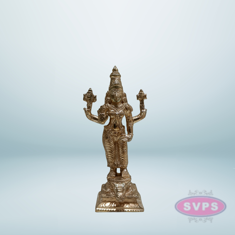 Panchaloham Vishnu Durgai Amman idol-6.5 Inches