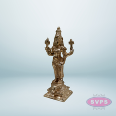 Panchaloham Vishnu Durgai Amman idol-6.5 Inches