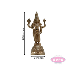 Panchaloham Vishnu Durgai Amman idol-6.5 Inches
