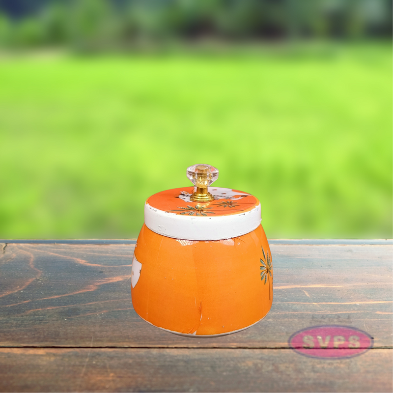 Pichwai Dry Fruit Jar