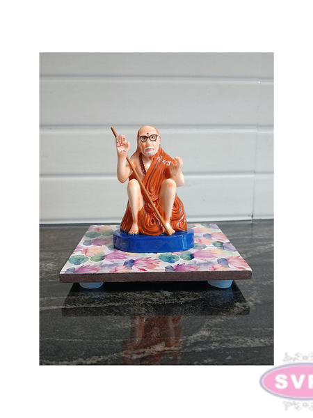 Rangoli / Kolam / Mugulu Wooden Stand For Deity / Lamp Decoration / Return Gift
