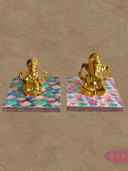 Rangoli / Kolam / Mugulu Wooden Stand For Deity / Lamp Decoration / Return Gift / 3*3 Inches