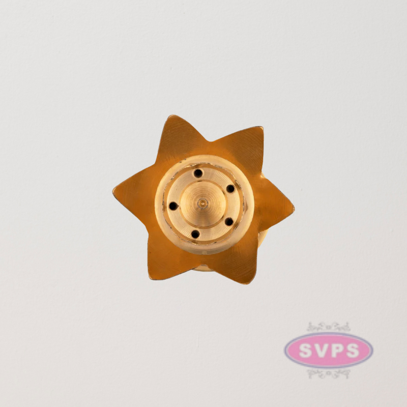 Traditional Brass Floral Shape Agarbatti / Incense Sticks Holder