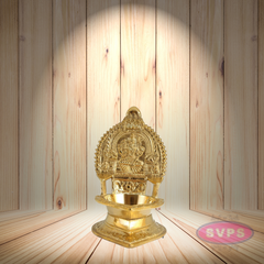 Traditional Brass Kamatchi Vilaku / Diya / Deepam