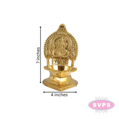 Traditional Brass Kamatchi Vilaku / Diya / Deepam