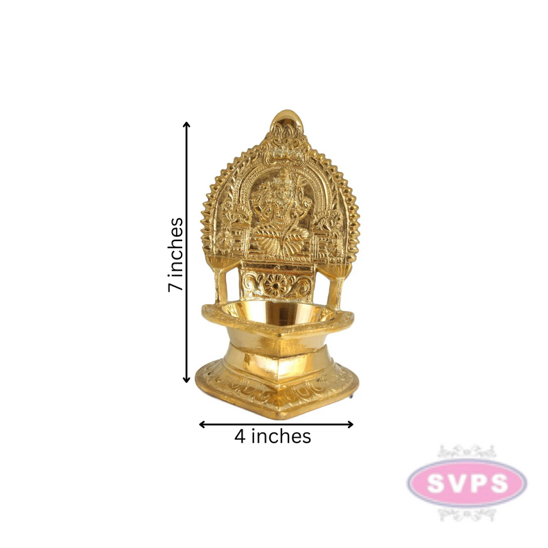 Traditional Brass Kamatchi Vilaku / Diya / Deepam