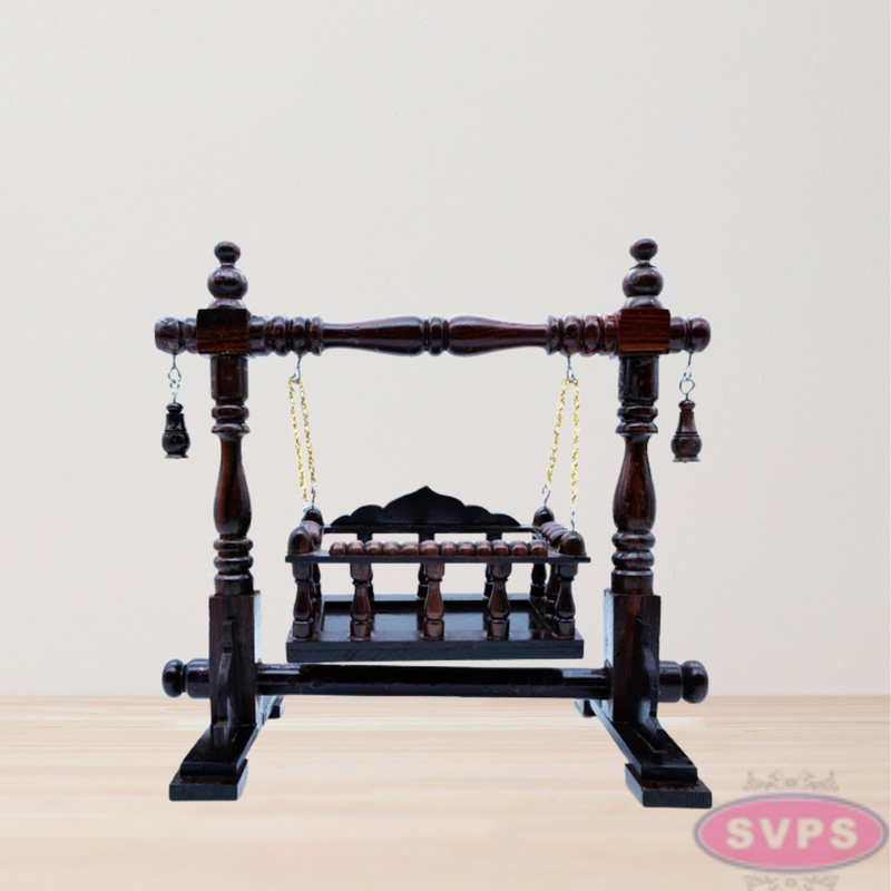 Traditional Wooden jhula / Jhoola For Home Temple