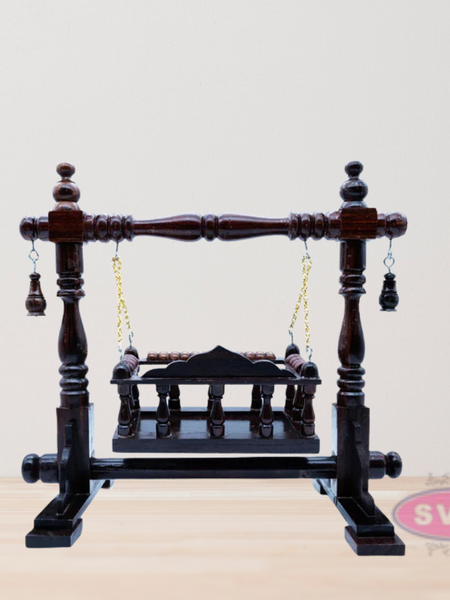 Traditional Wooden jhula / Jhoola For Home Temple