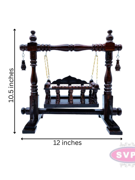 Traditional Wooden jhula / Jhoola For Home Temple