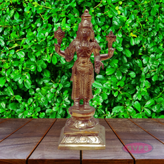 Traditional Panchalogam Dasavatharam Idol Set – Ten Divine Forms of Lord Vishnu