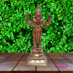 Traditional Panchalogam Dasavatharam Idol Set – Ten Divine Forms of Lord Vishnu