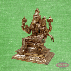 Panchaloha Lakshmi Hayagriva Idol -4.5 Inches