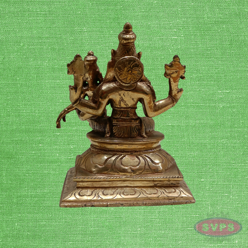 Panchaloha Lakshmi Hayagriva Idol -4.5 Inches