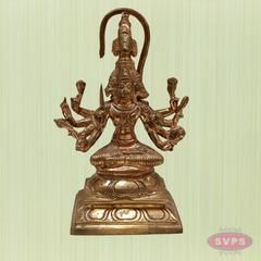 Handcrafted Panchamukhi Hanuman Panchaloha  Statue