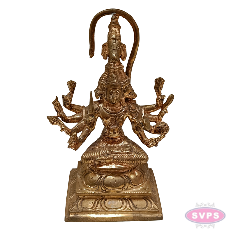 Handcrafted Panchamukhi Hanuman Panchaloha  Statue