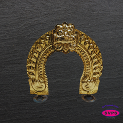 Brass Thiruvachi / Prabhai for Pooja Mandir