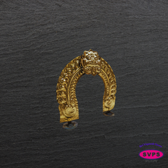 Brass Thiruvachi / Prabhai for Pooja Mandir