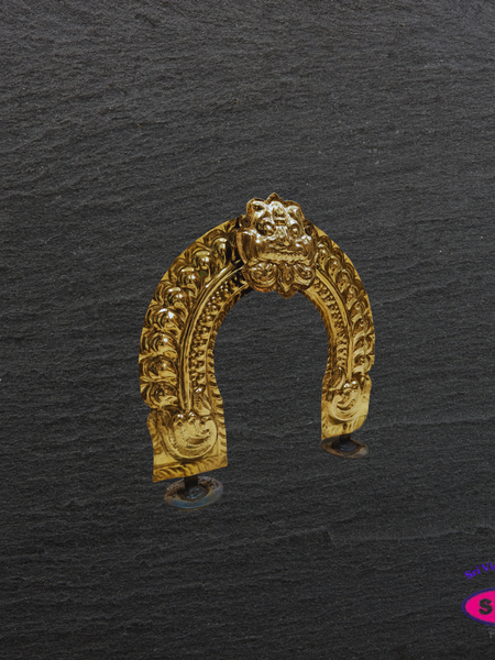 Brass Thiruvachi / Prabhai for Pooja Mandir