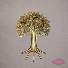Brass Kalpavriksha Tree with Birds Showpiece – 13 Inches