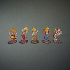 Handcrafted Wooden Dasavatara Stand