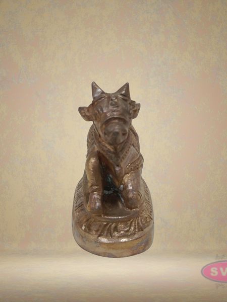 Panchalogam Nandi Small Statue
