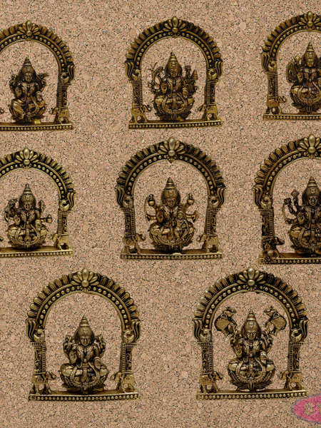 Brass Ashtalakshmi Set Wall Hanging