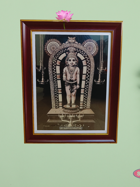 Sri Guruvayurappan Antique Photo Frame-2 Variant