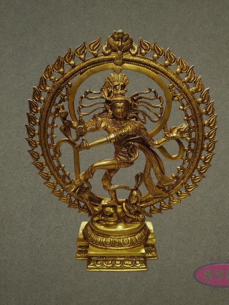 Brass Nataraja Murti with Prabha – Spiritual Home Décor Idol