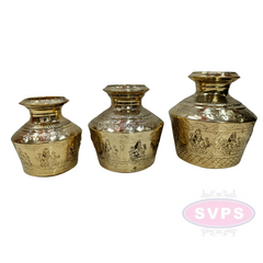 Brass Ashtalakshmi Pooja Kudam