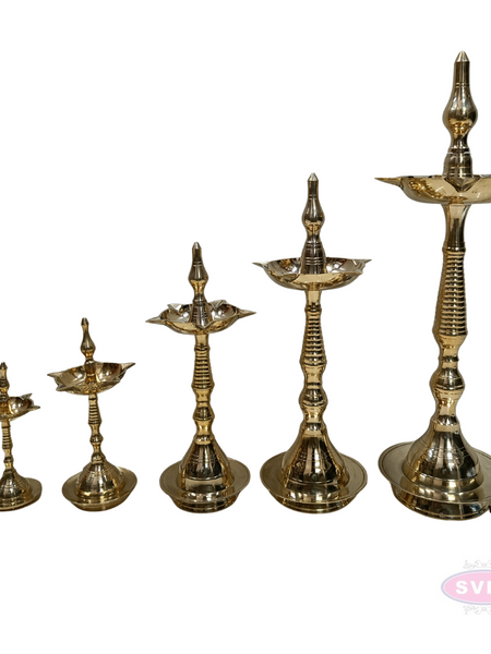 Brass Kuthu Vilakku 5 Face Lamp