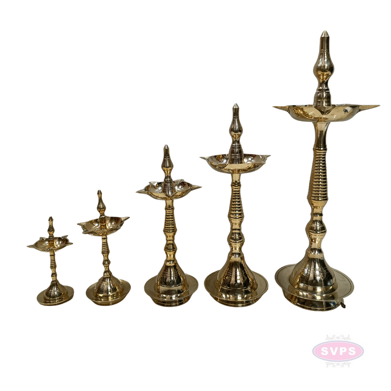 Brass Kuthu Vilakku 5 Face Lamp