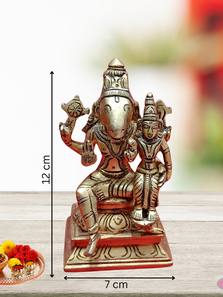 Brass Sri Lakshmi Hayagreevar / 12 inches