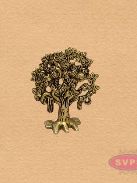 Brass Kalpavriksha Tree Statue – Divine Wish-Fulfilling Tree