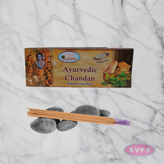 Hand Rolled Chandan Agarbatti – Natural Ayurvedic Sandalwood Incense Sticks