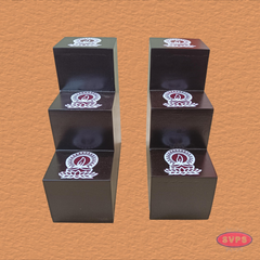 Wooden Pooja Lamp Stand - 2 Variant