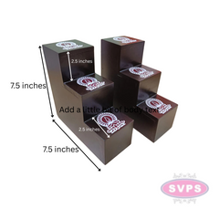 Wooden Pooja Lamp Stand - 2 Variant