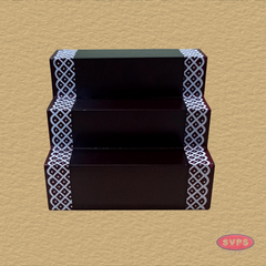 Wooden Step Deity Stand Without Gap - 2 Variant