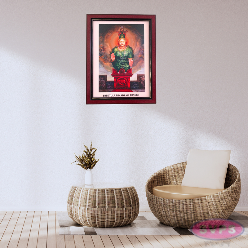Sree Tulasi Madam Lakshi Photo Frame /2 Variants