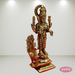 Brass Murugan Idol-8 Inches