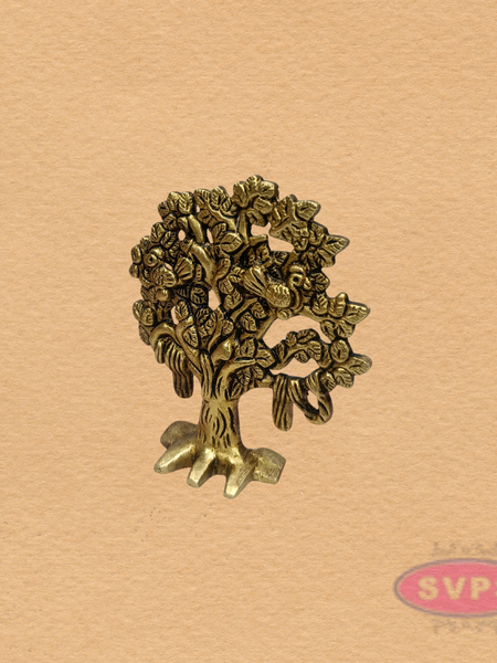 Brass Kalpavriksha Tree Statue – Divine Wish-Fulfilling Tree